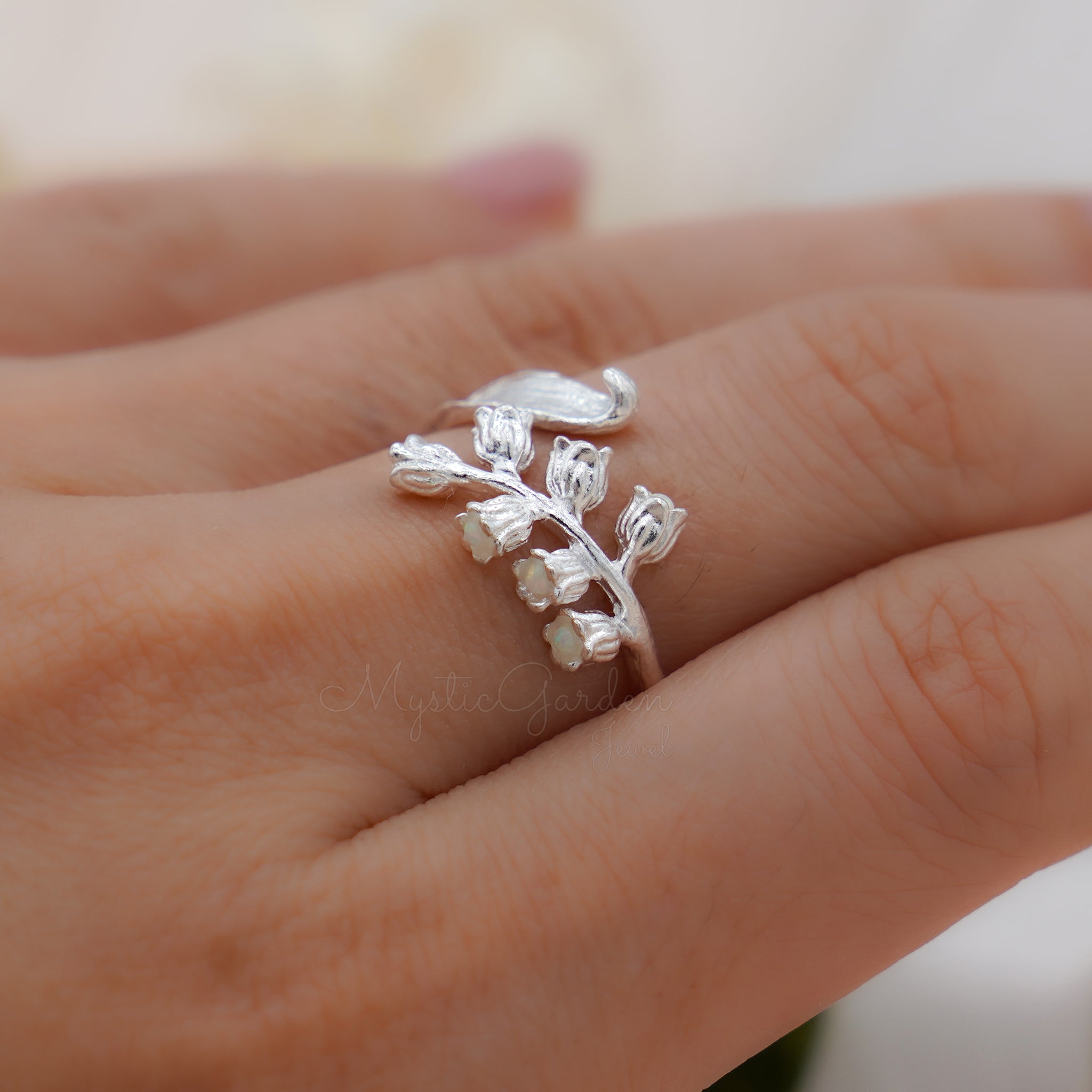 lily flower ring Lily of The Valley Ring | Flower Rings