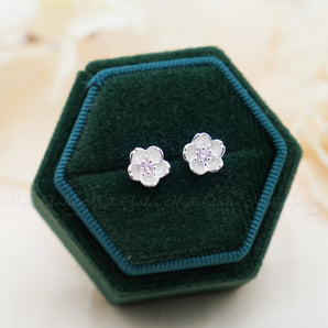 Cherry Blossom Flower Earrings