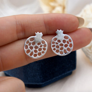 Pomegranate Fruit Earrings