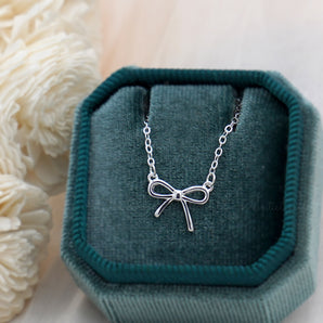 Bow Tie Necklace