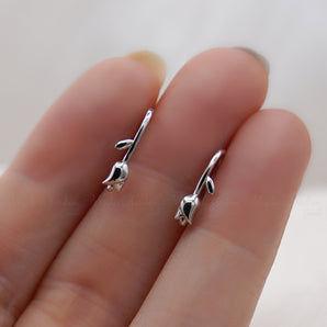 Tulip Hook Earrings