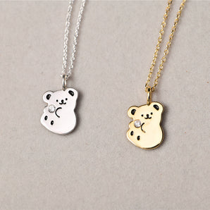 Teddy Bear Necklace
